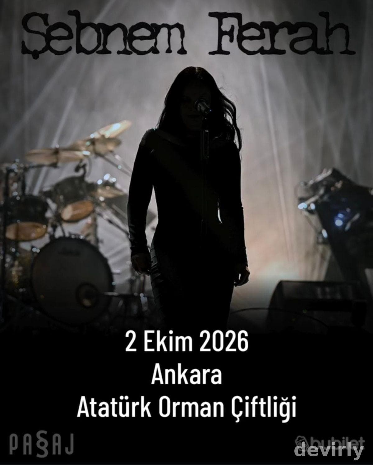 ŞEBNEM FERAH / ANKARA / 2 Ekim 🎫 GOLD Ayakta 🎫, görsel 1 / 1
