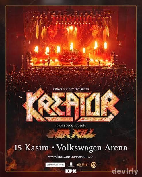Kreator & Overkill konseri, görsel 1 / 1