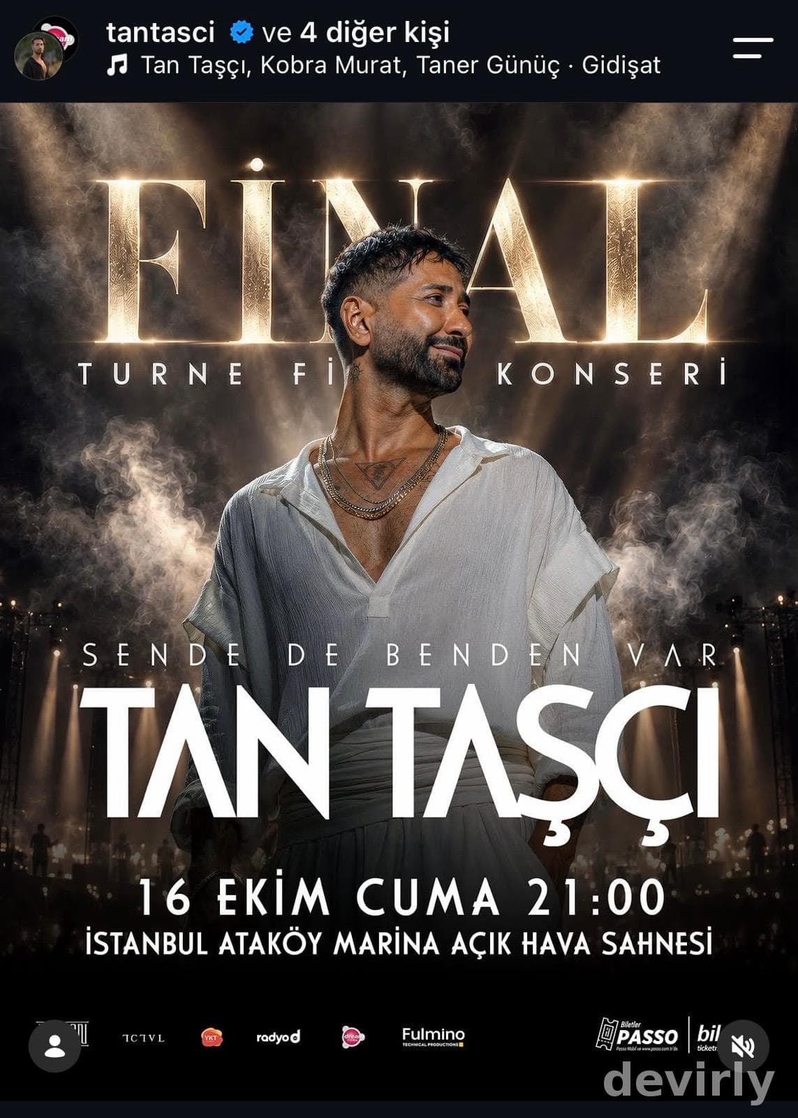 tan taşçı konser, görsel 1 / 2