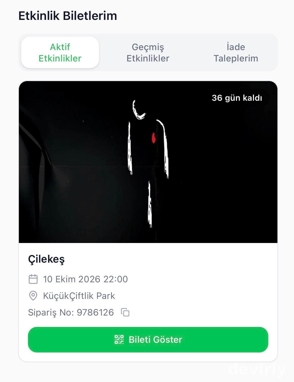 çilekeş 10 ekim istanbul genel giriş, görsel 1 / 1